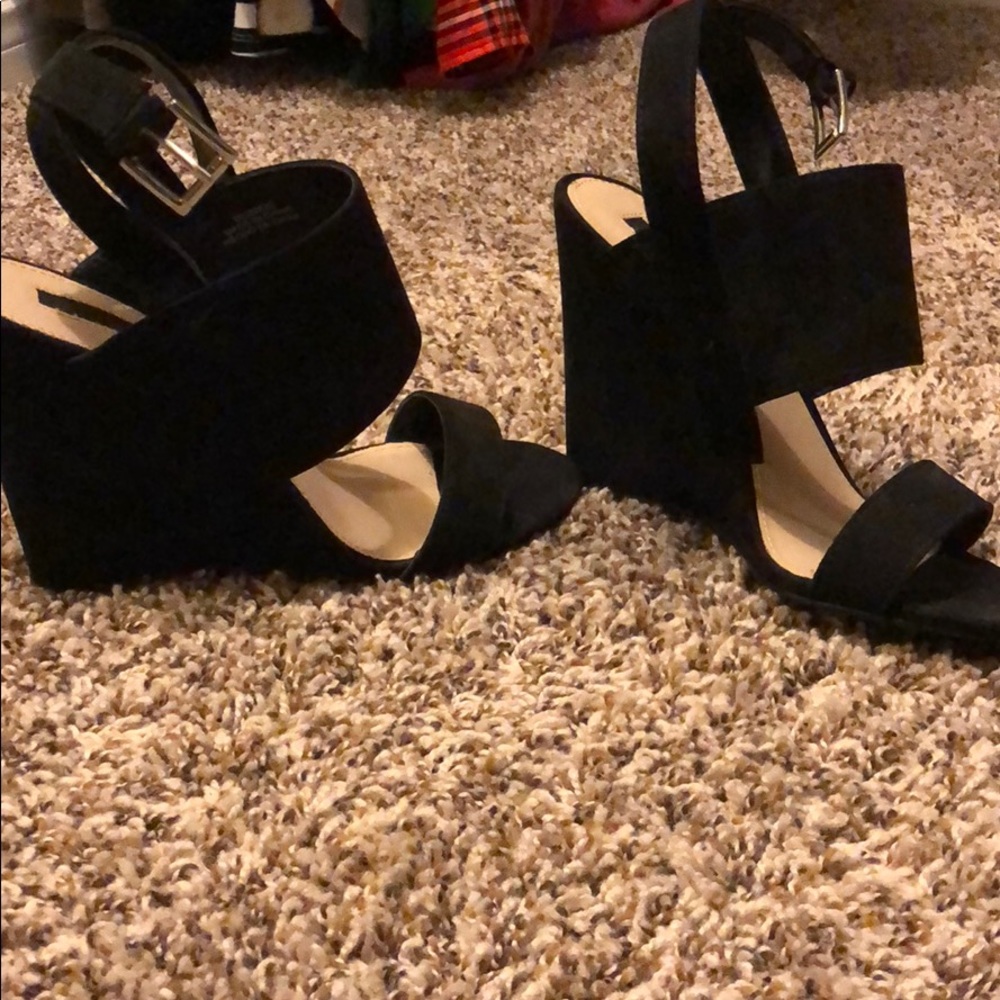 Cute wedge heels